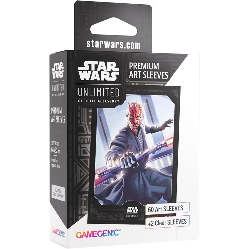 Gamegenic - Star Wars Unlimited Premium Art Sleeves Standard - Darth Maul