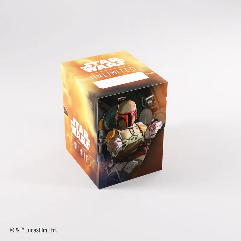 Gamegenic - Star Wars Unlimited Soft Crate 75 mm x 85 mm x 103 mm - Boba Fett/Fett's Firespray