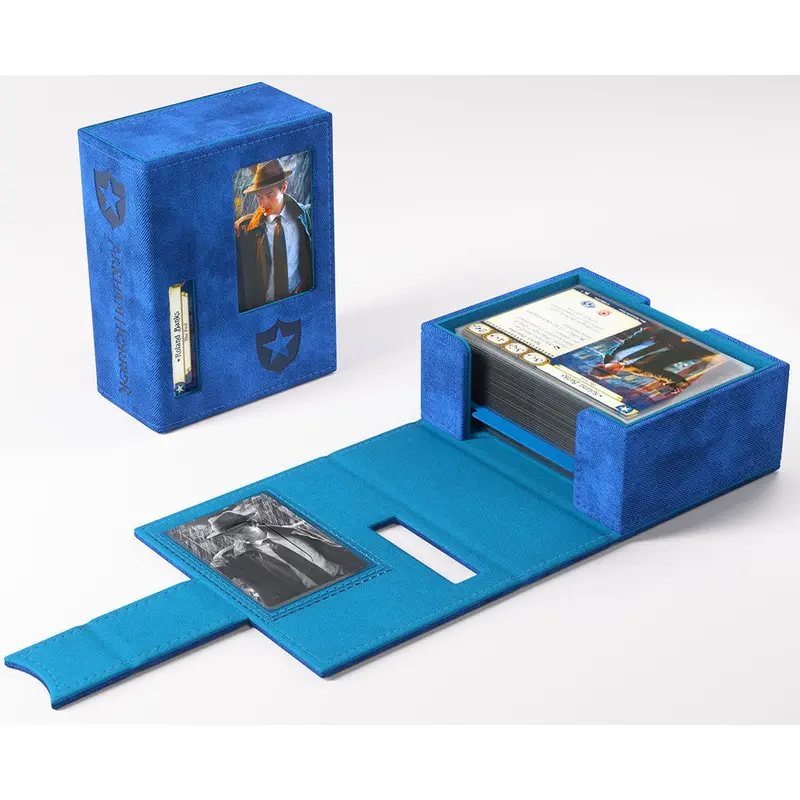 Gamegenic - Arkham Horror Investigator Deck Tome - Guardian Blue