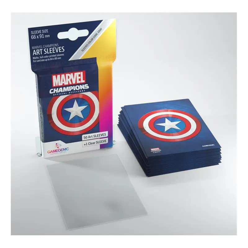 Gamegenic - Captain America: Marvel Champions Art Sleeves