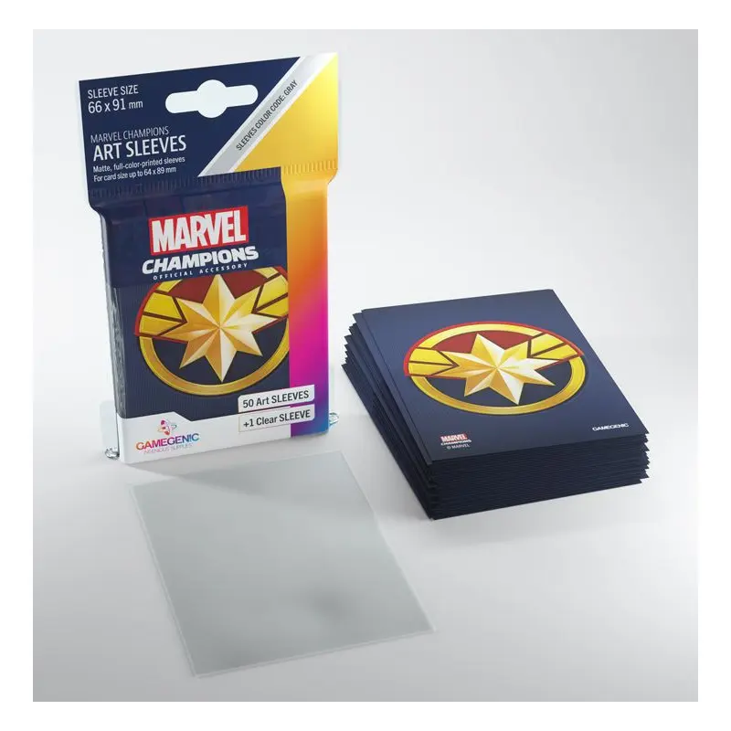 Gamegenic - Captain Marvel: Marvel Champions Art Sleeves