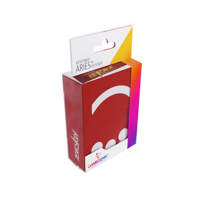 Gamegenic - Keyforge Aries Deck Box Red