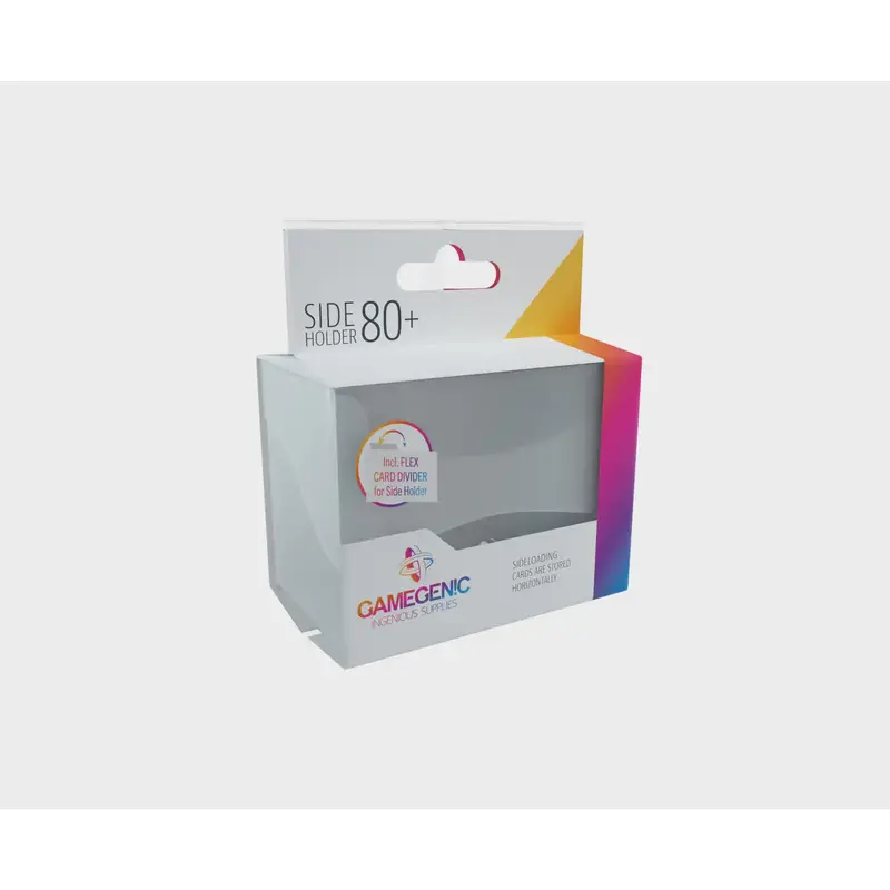 Gamegenic - Side Holder 80+ Clear Deck Box