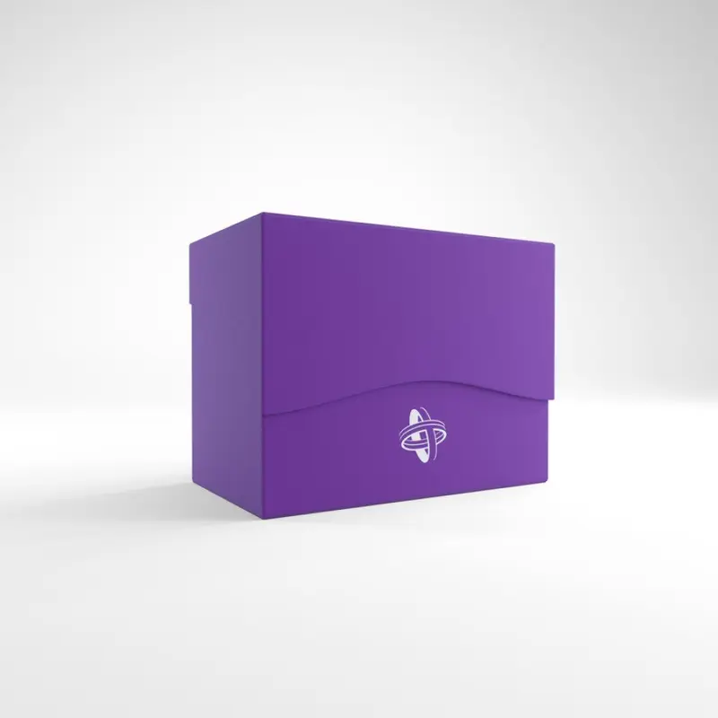 Gamegenic - Side Holder 80+ Purple Deck Box