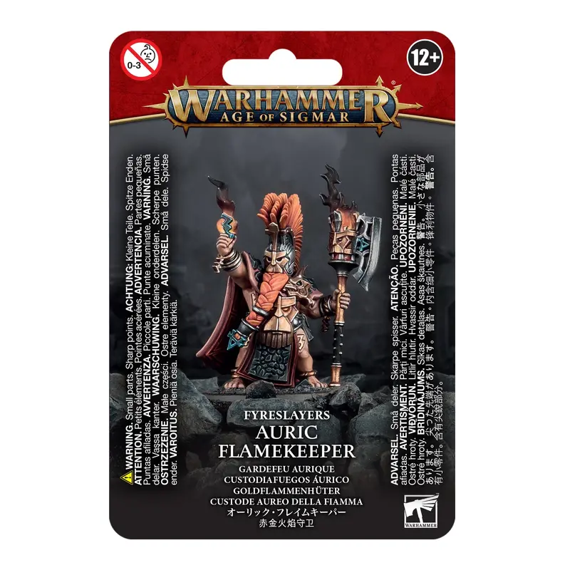 Fyreslayers  Auric Flamekeeper (84-44)