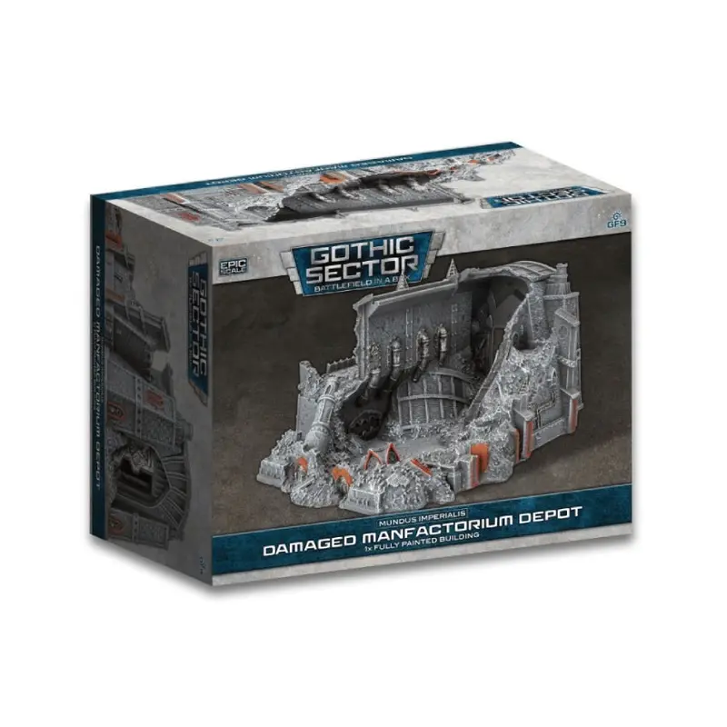 Gale Force Nine Battlefield in a Box: Gothic Sector - Mundus Imperialis: Manufactorium Depot (Damaged)