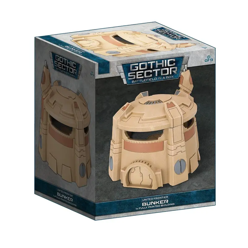 Gale Force Nine Battlefield in a Box: Gothic Sector - United Frontier Bunker (BB679)