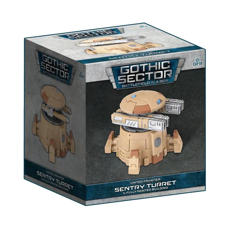 Gale Force Nine Battlefield in a Box: Gothic Sector - United Frontier: Sentry Turret
