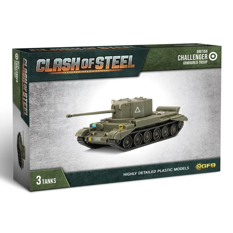 Gale Force Nine Clash of Steel: Challenger Armoured Troop Miniature (GF9CSB05)