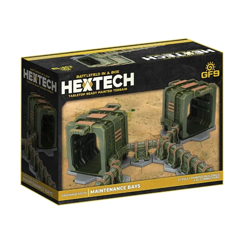 Gale Force Nine Hextech Dropbase Delta Terrain - Maintenance Bays