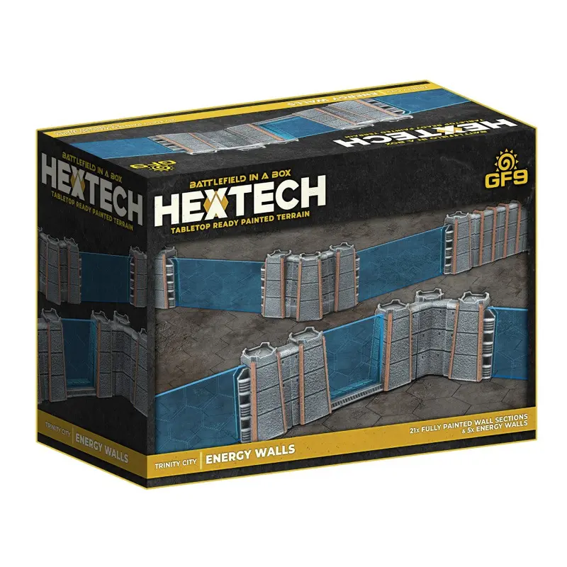 Gale Force Nine Hextech Trinity City Terrain - Energy Walls