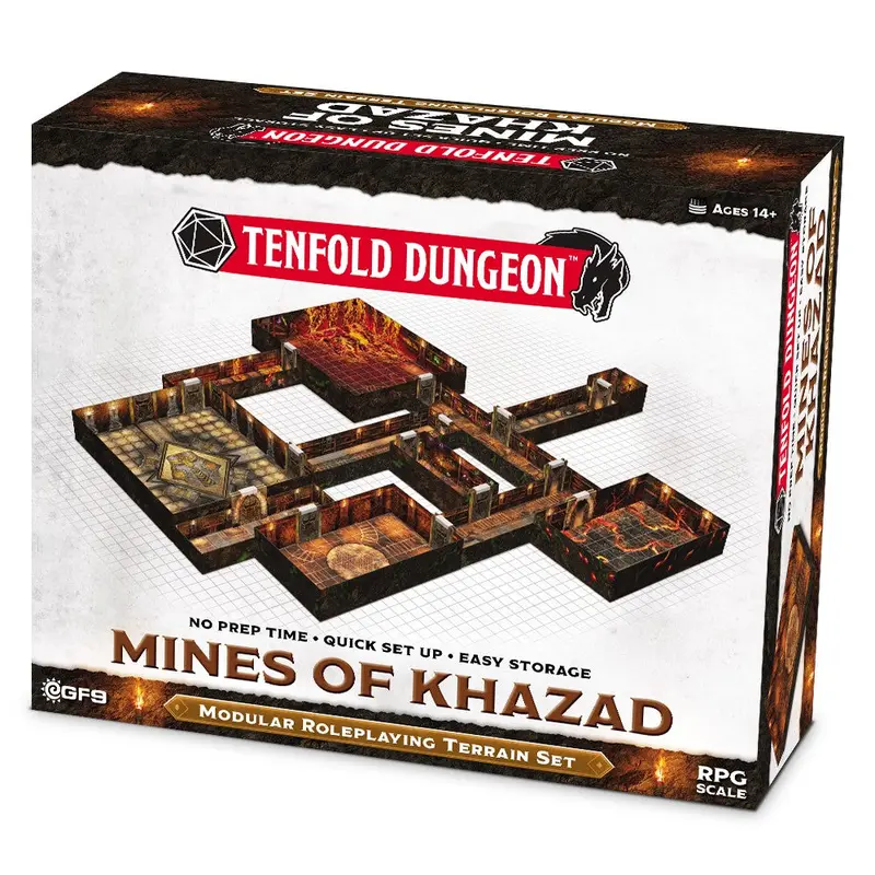 Gale Force Nine Tenfold Dungeon: Mines of Khazad