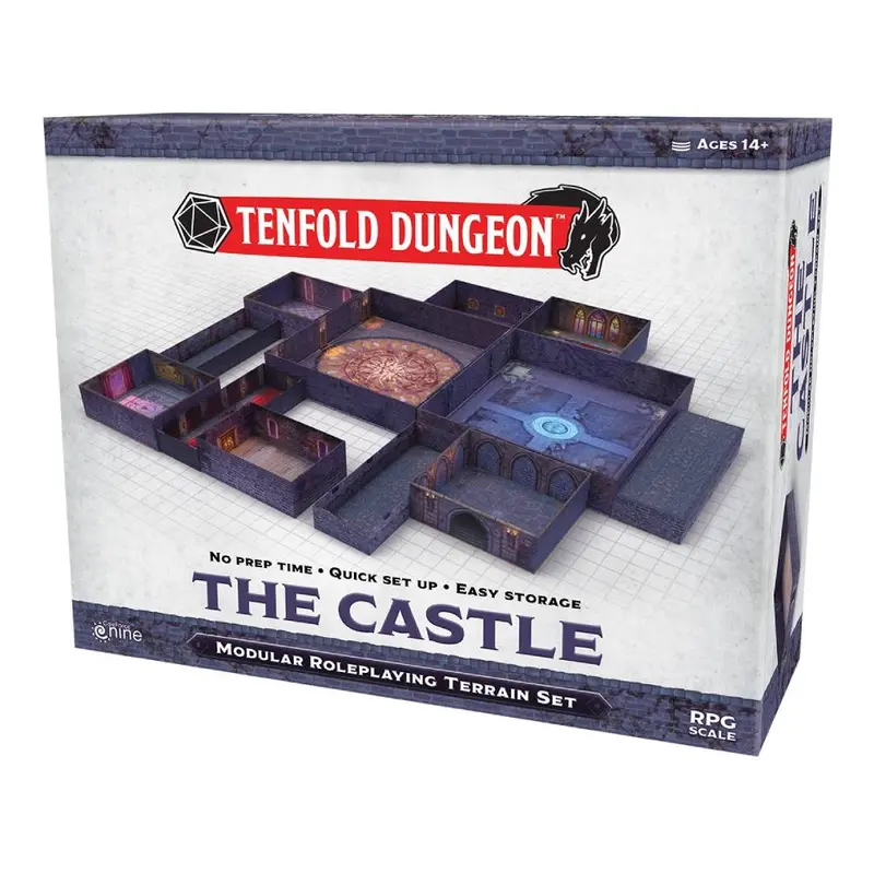 Gale Force Nine Tenfold Dungeon: The Castle Modular Roleplaying Terrain Set