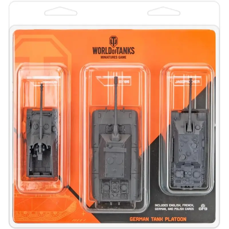 Gale Force Nine World of Tanks: German Tank Platoon 4 - Nashorn, E-100, Jagdpanther