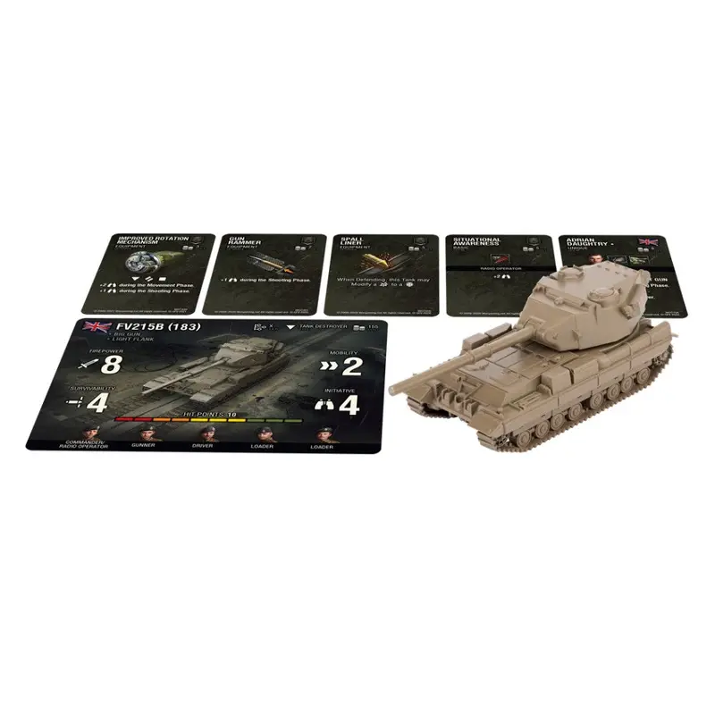 Gale Force Nine World of Tanks: Wave 16 FV215B (183) British Tank