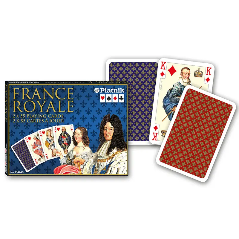 France Royal Deluxe Bridge Cards - Piatnik