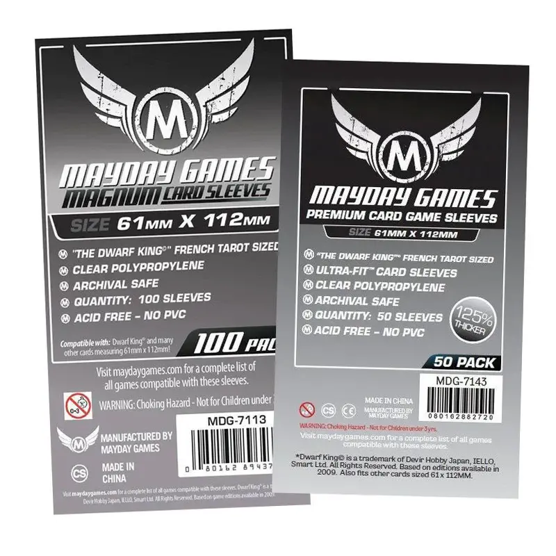 French Tarot: Card Sleeves - Mayday