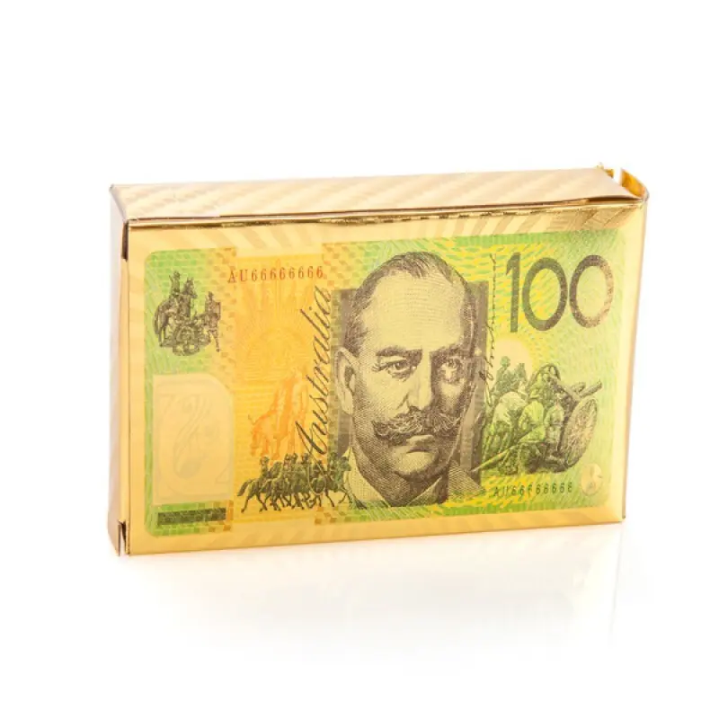 Foil Pack of Cards $100 Aussie