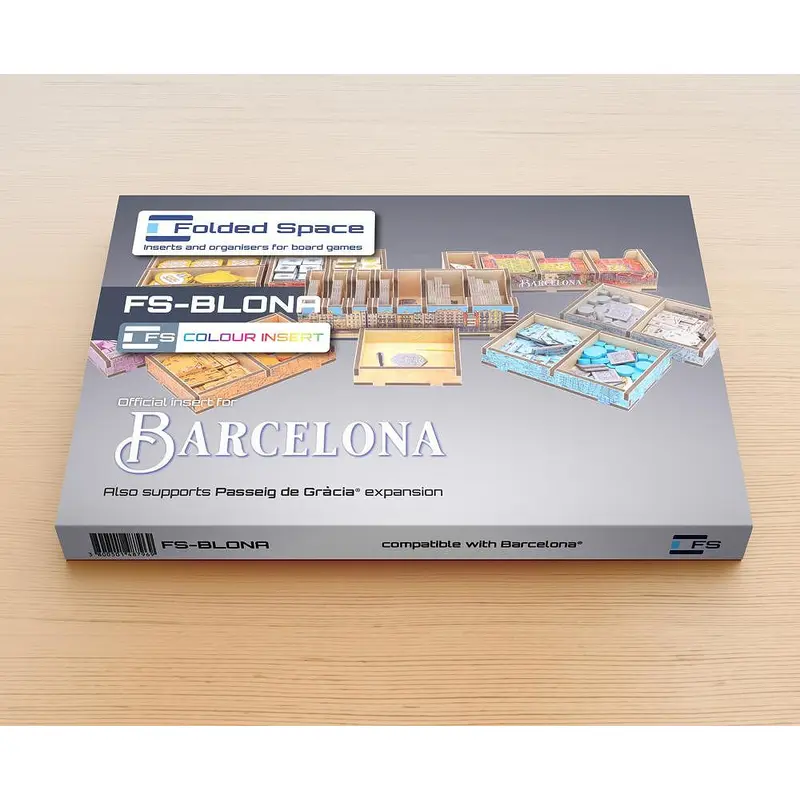 Folded Space - Game Colour Inserts for Barcelona