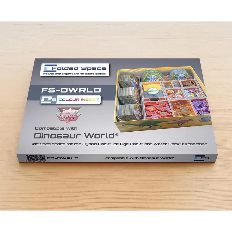Folded Space - Game Colour Inserts for Dinosaur World