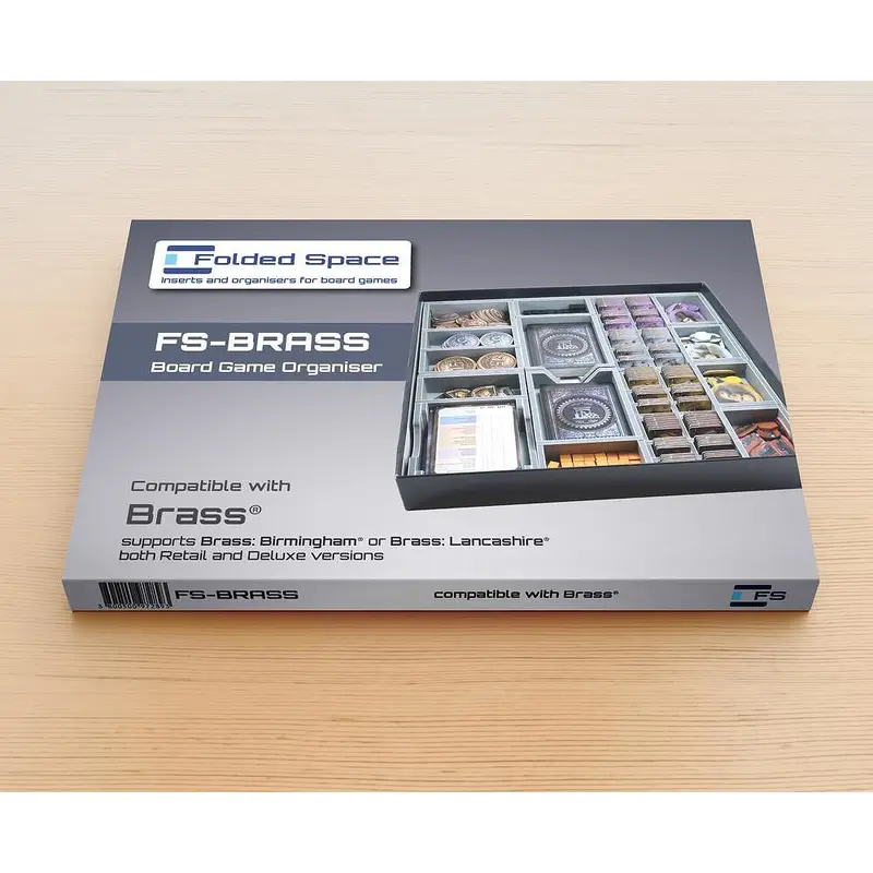 Folded Space - Game Inserts for Brass Birmingham and Brass Lancashire