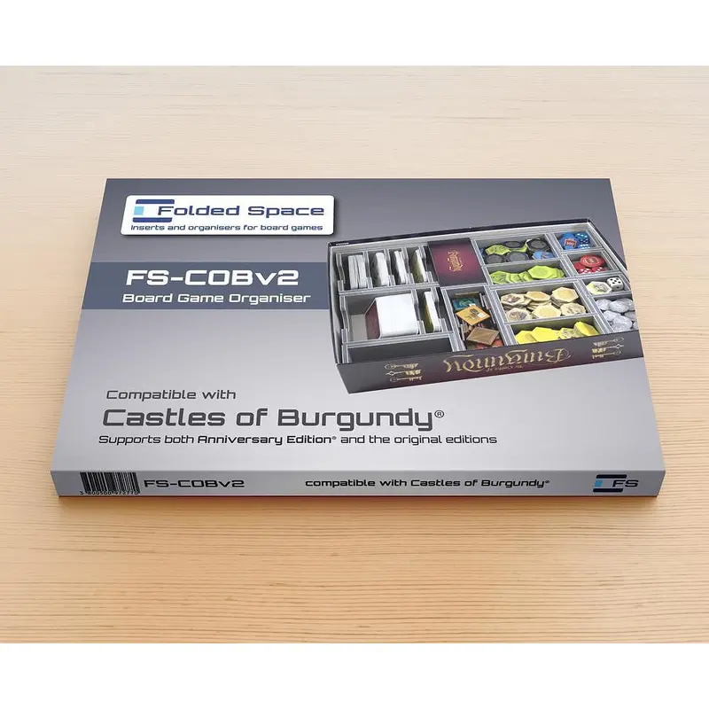 Folded Space - Game Inserts for Castles of Burgundy