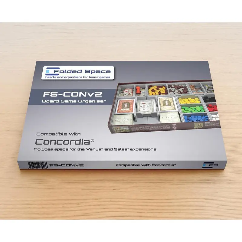 Folded Space - Game Inserts for Concordia
