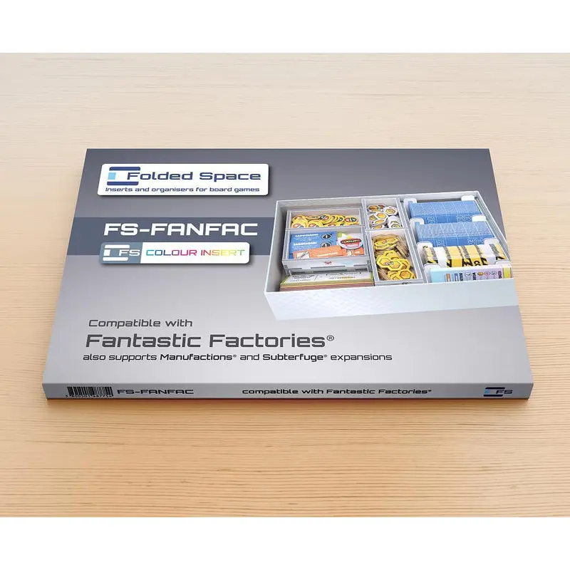 Folded Space - Game Inserts for Fantastic Factories