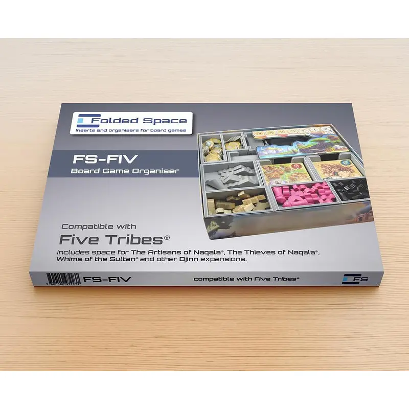 Folded Space - Game Inserts for Five Tribes