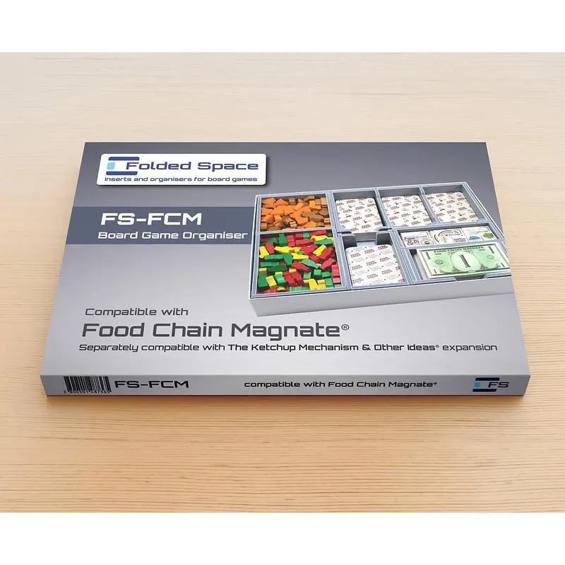 Folded Space - Game Inserts for Food Chain Magnate