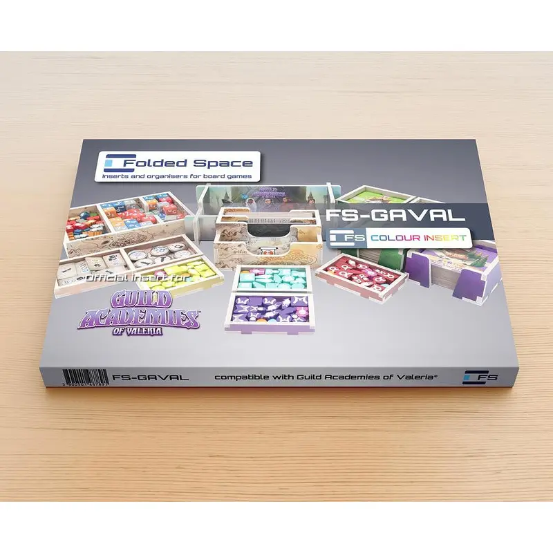 Folded Space - Game Inserts for Guild Academies of Valeria