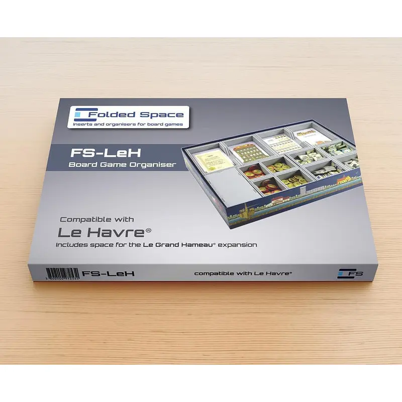 Folded Space - Game Inserts for Le Havre