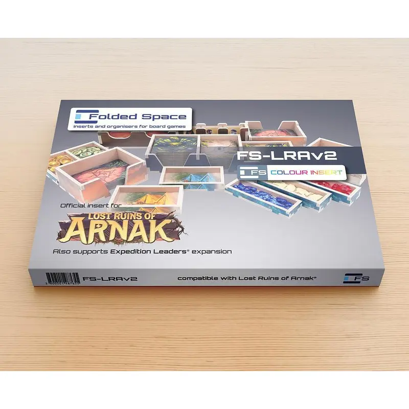 Folded Space - Game Inserts for Lost Ruins of Arnak v2