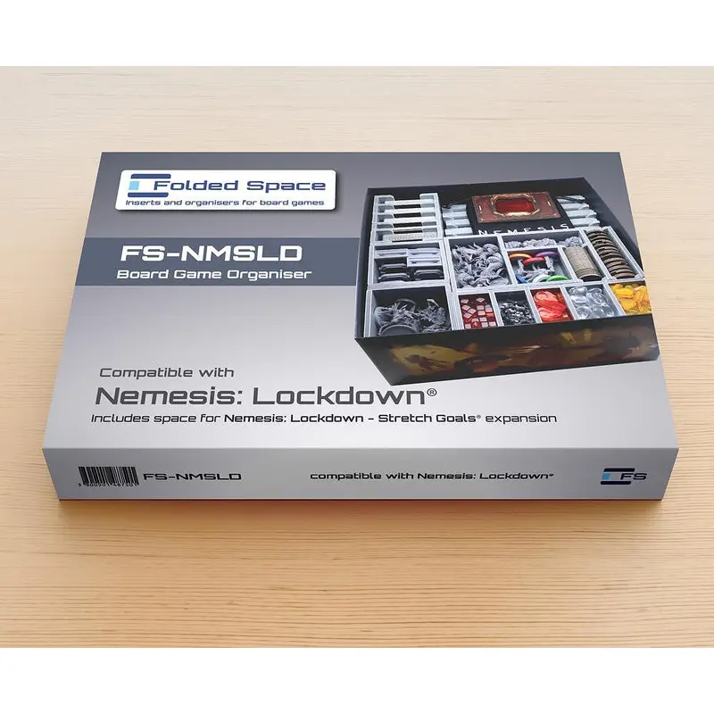 Folded Space - Game Inserts for Nemesis Lockdown