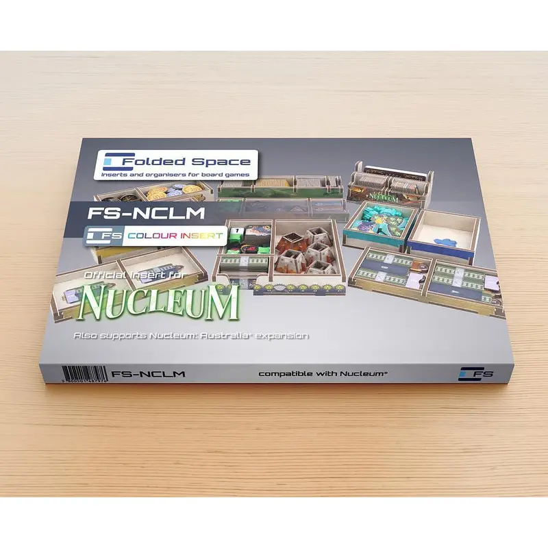 Folded Space - Game Inserts for Nucleum