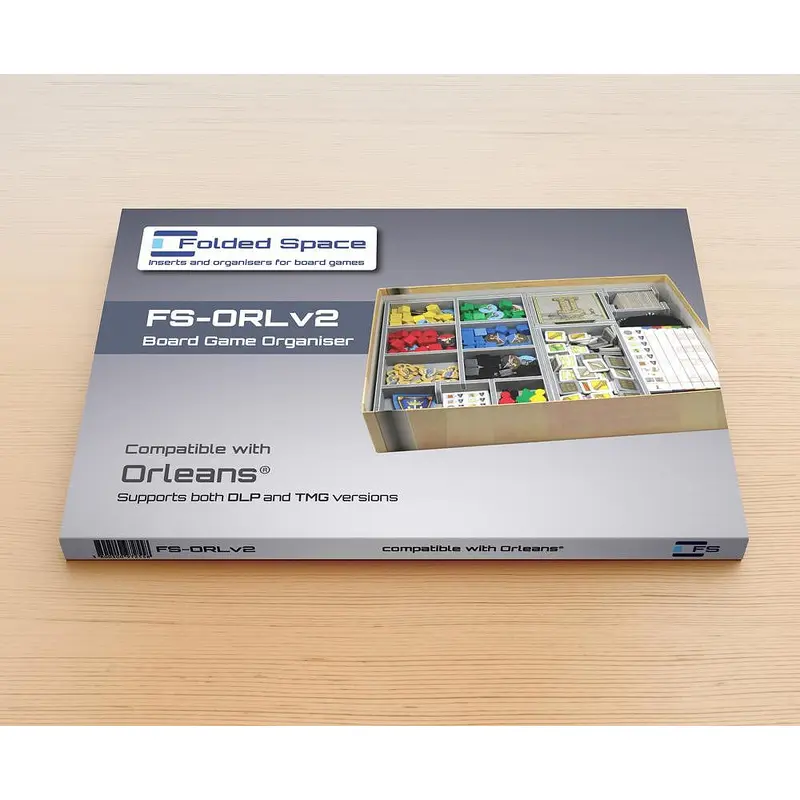 Folded Space - Game Inserts for Orleans