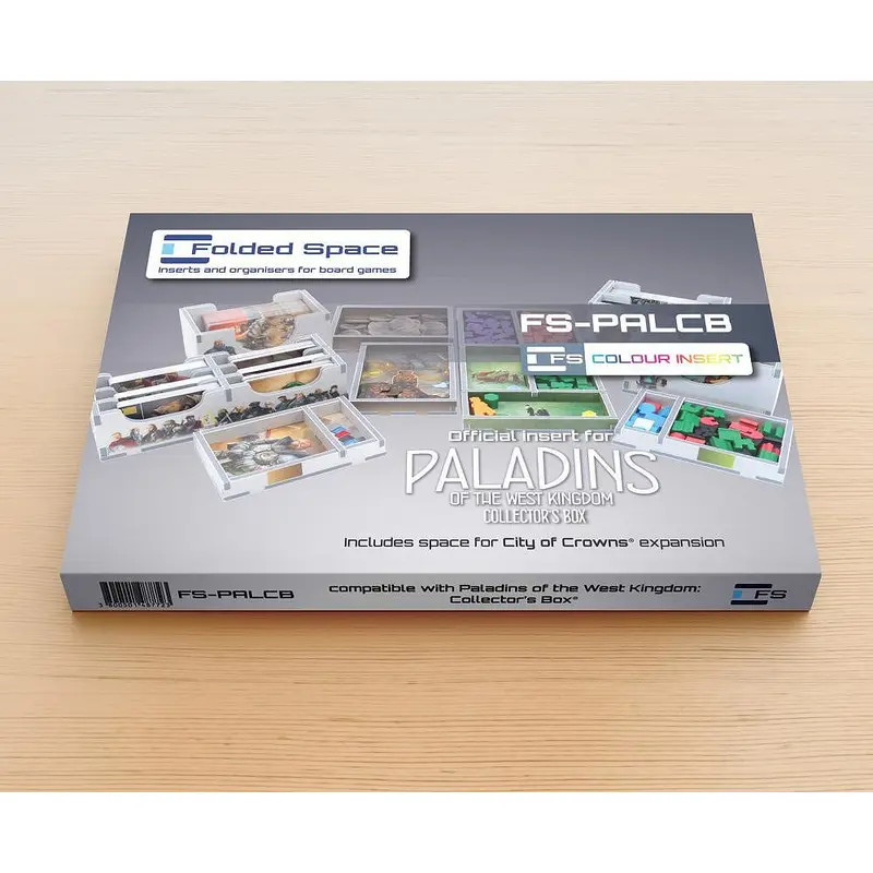 Folded Space - Game Inserts for Paladins of the West Kingdom Collector's Box