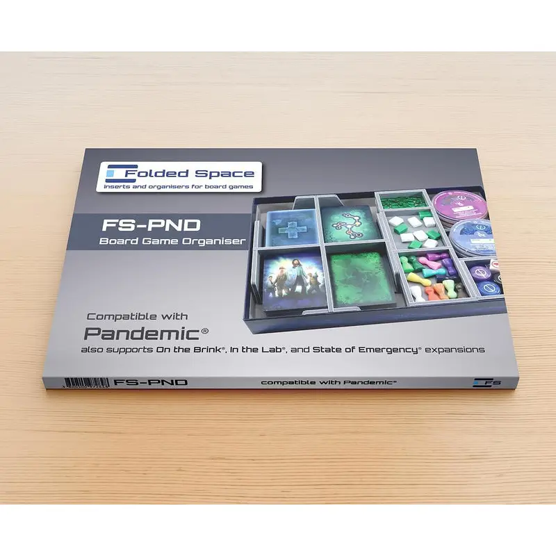 Folded Space - Game Inserts for Pandemic