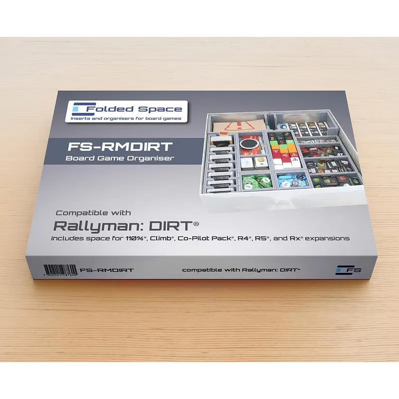 Folded Space - Game Inserts for Rallyman Dirt