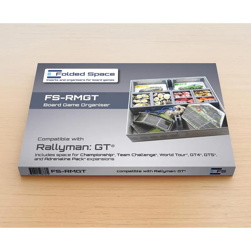 Folded Space - Game Inserts for Rallyman GT