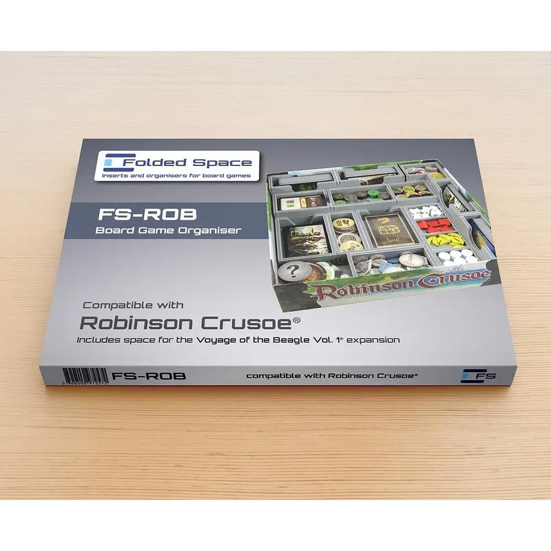 Folded Space - Game Inserts for Robinson Crusoe