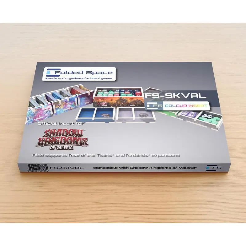 Folded Space - Game Inserts for Shadow Kingdoms of Valeria