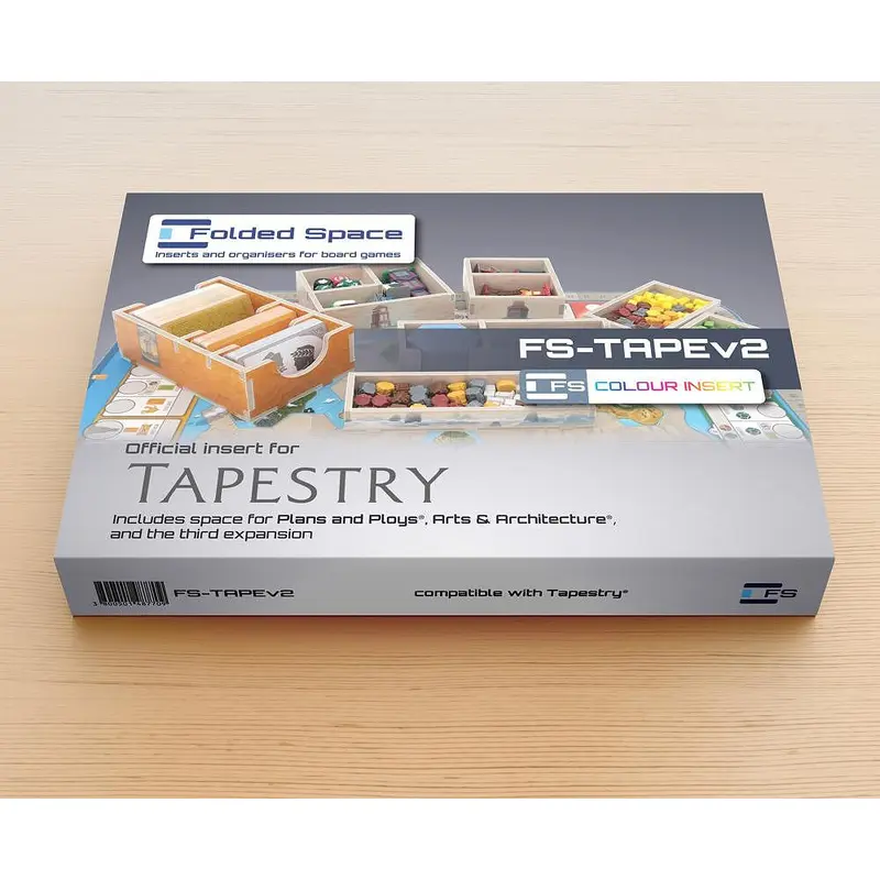 Folded Space - Game Inserts for Tapestry (Updated Version)