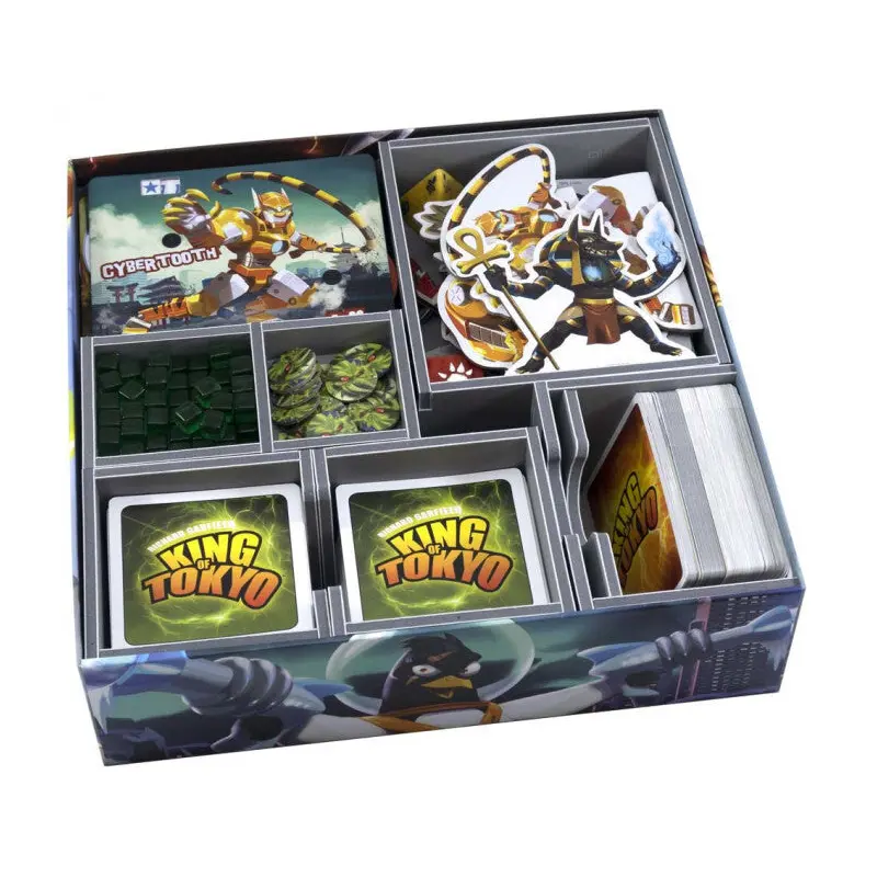 Folded Space Game Inserts - King of Tokyo and King of New York