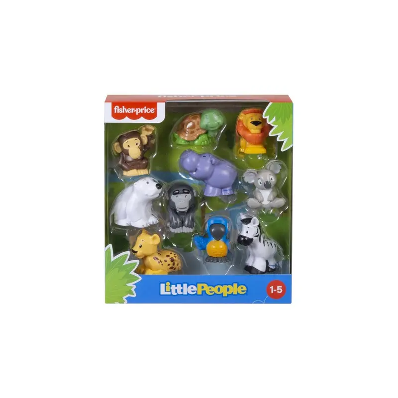 Fisher-Price Little People Animal Pack Figure Set 10-Pieces