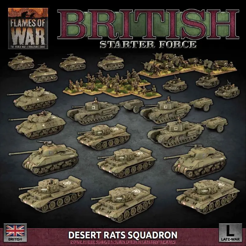 Flames of War British DDay British Starter Force