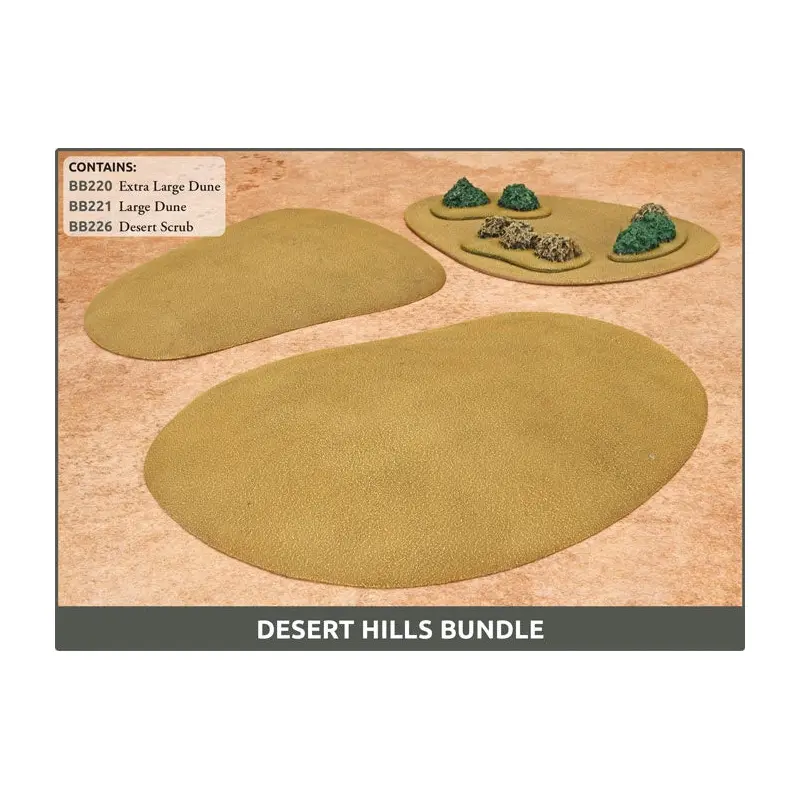Flames of War Desert Hills Bundle