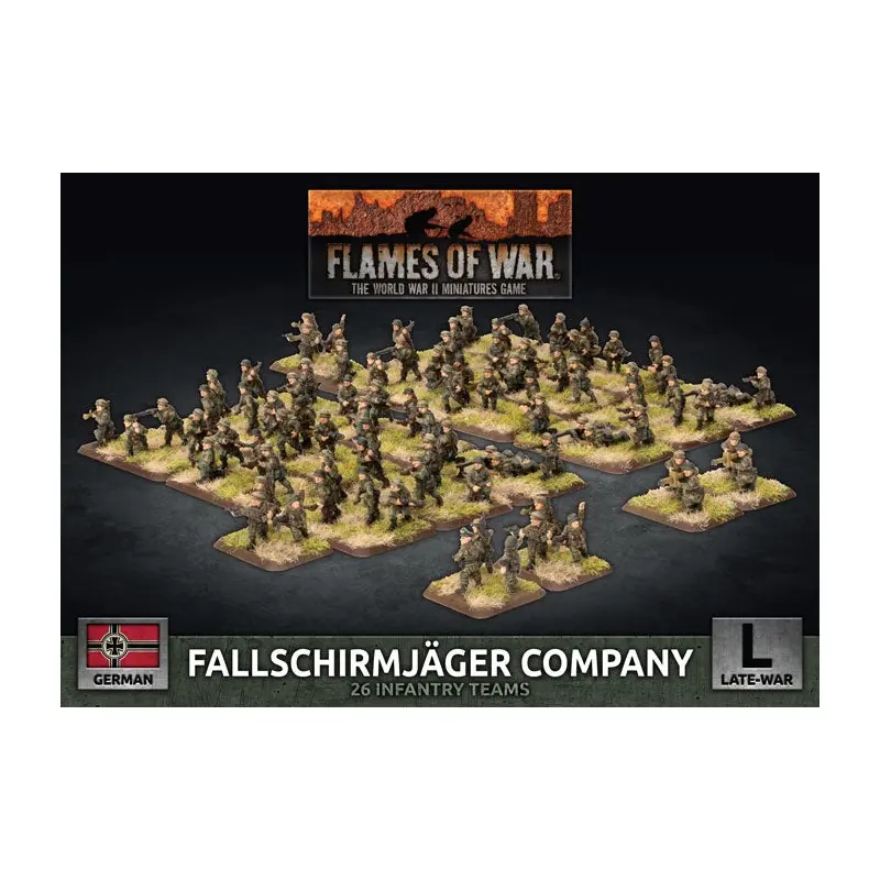 Flames of War: Fallschirmjager Company