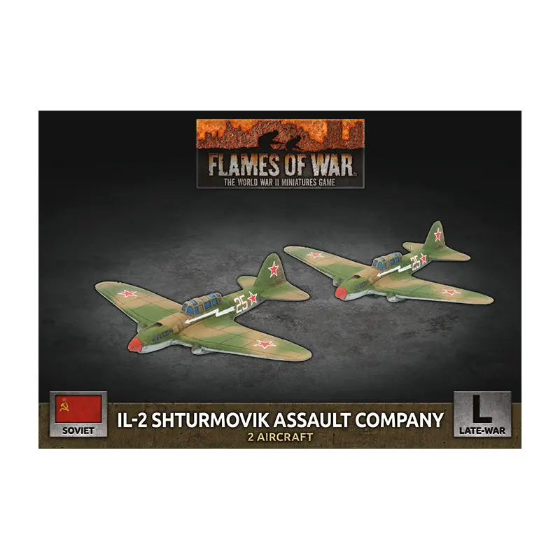 Flames of War: Soviet: IL-2 Shturmovik Assault Company x2 Plastic