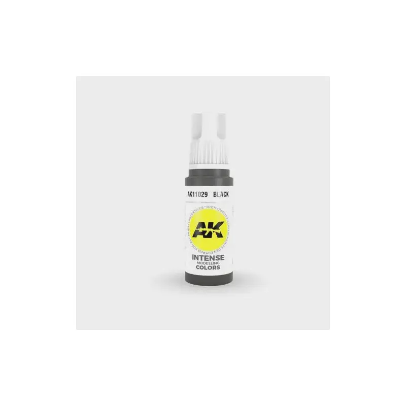 AK Interactive 3Gen Acrylics - Black 17ml